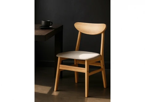 Обеденный стул Woodville Okava wood / beige