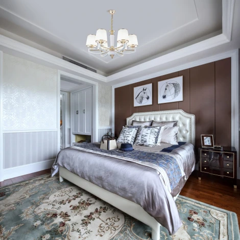 Подвесная люстра Arte Milano Florentia-2457 302457/6 Wh/Gd (220V, на цепи)