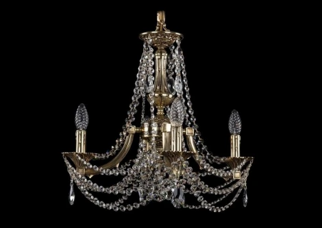 Подвесная люстра Bohemia 1771 1771/4/150/C/GB