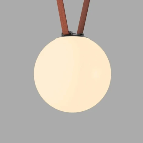 Трековый светильник низкоковольтный для ременной системы LED 48V Denkirs Belty Orb DK5555-BK (шар)