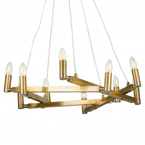 Подвесная люстра Covali PL-37020 (220V, на проводе, свеча)