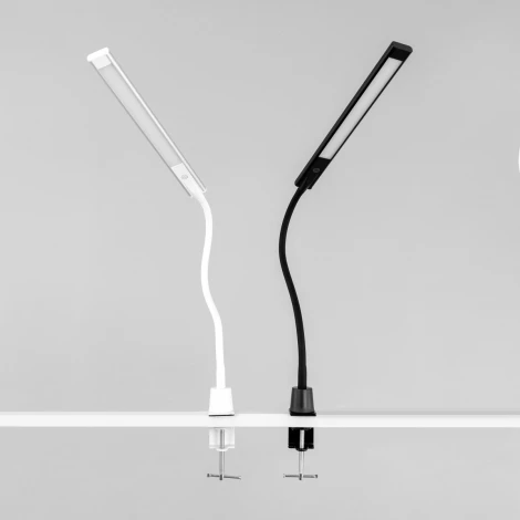 Настольная лампа гибкая на струбцине Рио CL803090N Citilux (регулировка яркости, LED, сенсорный выключатель)