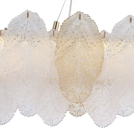 Подвесной светильник ST Luce Lightsome SL6135.233.01 золото/прозрачный, янтарный LED 1*24W 3000K (220V, на тросе)