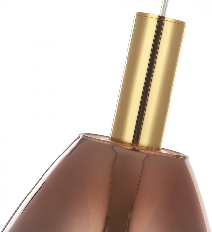 Подвесной светильник Crystal Lux GAUDI SP4W LED COPPER (220V, на проводе)