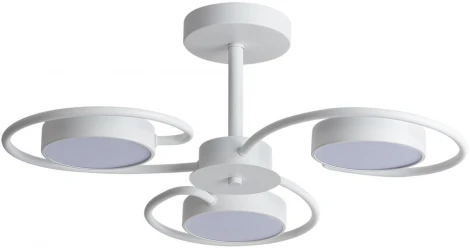 Потолочная люстра на штанге Lumion Evin 5657/36CL белый LED 36W 3000-6000K 1840Лм 220V