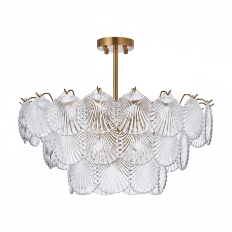 Потолочная люстра на штанге Arte Milano Rim 312008/D600 BS (220V, ракушка)