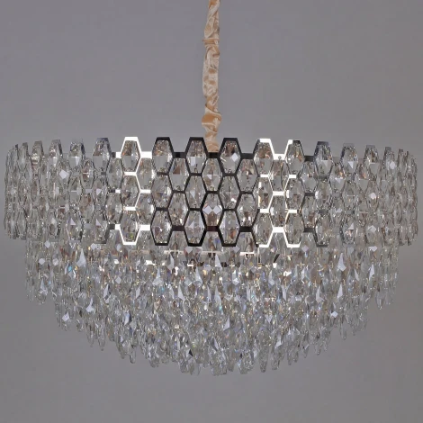 Подвесная люстра хрустальная Reluce 00995-0.4-800 MX CH