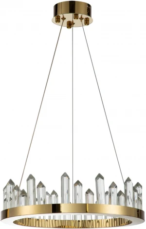 Подвесная люстра Moderli Ingrid V9050-PL (LED, 24V, хрусталь, на тросе, круглые)