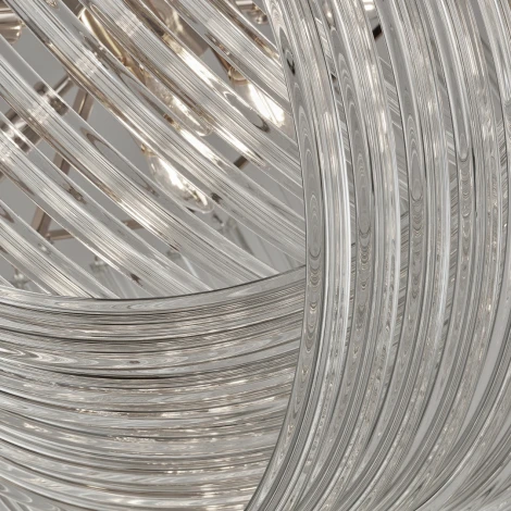 Подвесная люстра Arte Milano AM-97378 S.97378.D500.H380.E14.6 Ni (220V, на цепи)