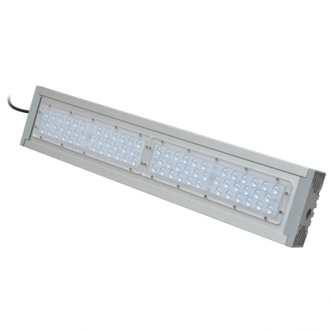 Уличный консольный светильник Uniel ULV-R24J 100W/5000К IP65 SILVER (LED, 220V)