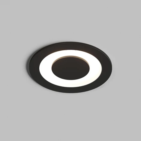 Точечный встраиваемый светильник DK2500-BK (LED, 220V)