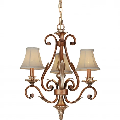 Потолочная люстра N-Light 701 701-03-52 antique silver + dark brown