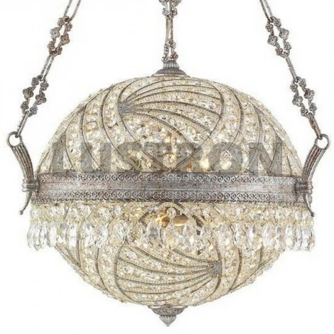 Хрустальный подвесной светильник под старину Wertmark Leticia WE317.08.203