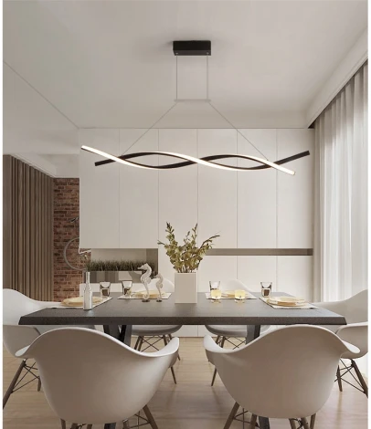 Подвесной линейный светильник светодиодный Moderli Losso V2311-PL