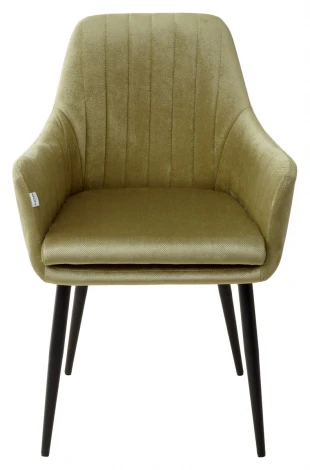 Стул M-City Роден Blitz 17 Лайм, велюр/ черный каркас