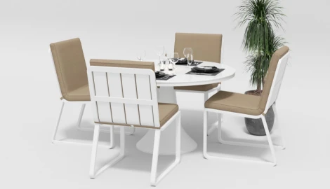 Обеденная группа Gardenini Voglieround DVGL.020211.C2