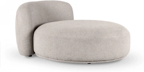 Кушетка Fabro ОГОГО (арт.863618), (Ткань,Букле/Бежевый)