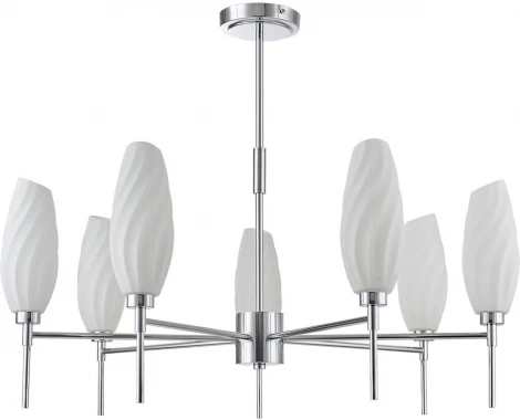 Потолочная люстра на штанге Lumion Shivon 6519/7C хром G9 7*40W 220V