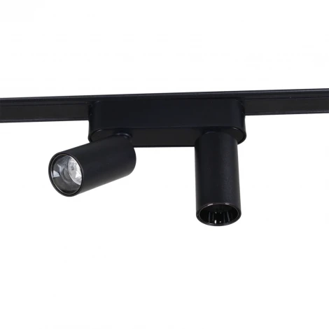 Трековый магнитный светодиодный светильник 48V регулировкой цветовой температуры и яркости, Умный дом с Алисой Reluce 13005-9.3-002UR magnetic LED2x5W BK CCT+SMART