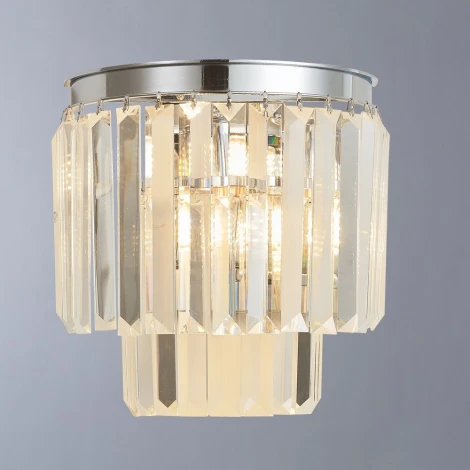 Настенный светильник Divinare Nova 3001/02 AP-2 (220V, хрусталь)