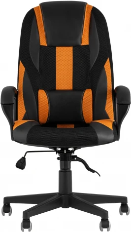 Кресло игровое ST-CYBER черный/оранжевый Stool Group 9 УТ000035037