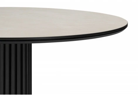 Кухонный стол Notta Кэмерон 110 krater perla repose / черный