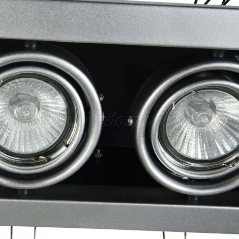 Встраиваемый светильник Metal Modern GU10 2x50Вт Maytoni Technical DL008-2-02-S (220V)