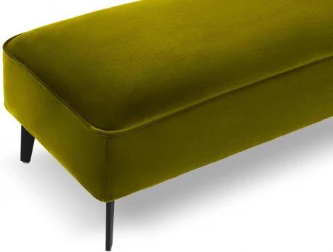 Банкетка Amsterdam ОГОГО (арт.787134), (Ткань,Велюр/Желтый)