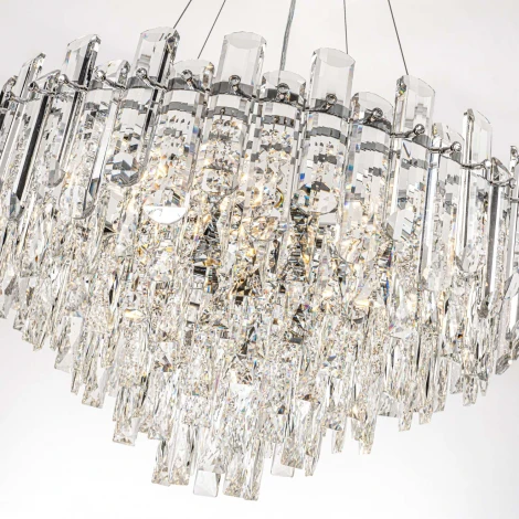 Подвесная люстра хрустальная Modelux ML.7088.600 CR