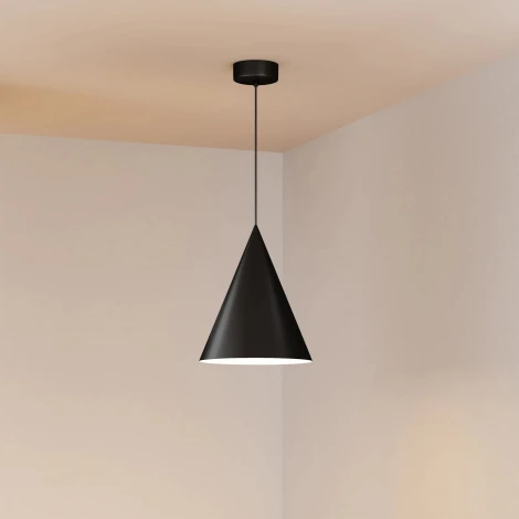 Подвесной светильник SP-MAKOTO-R350-14W Warm3000 (BK, 36 deg, 230V, TRIAC) (Arlight, IP20 Металл) 054160 (LED, на проводе)