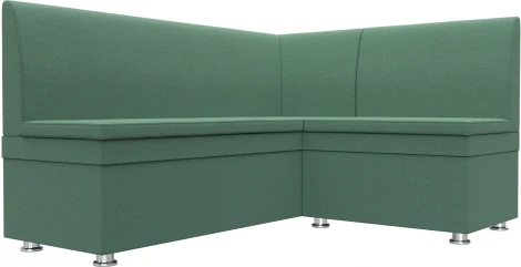 Диван кухонный угловой Уют правый угол (Зеленый/Рогожка) Лига Диванов арт.125825