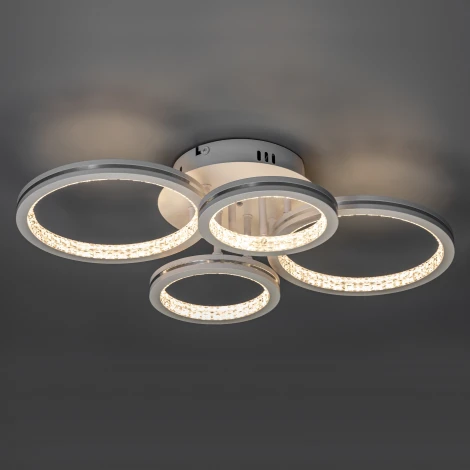 Потолочная люстра светодиодная с ДУ Ritter Lucido 51647 1