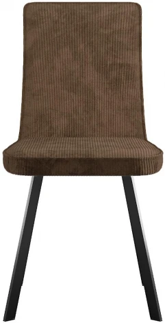 Стул DikLine 208 AN19 шоколад, ножки черные арт.00-00077693