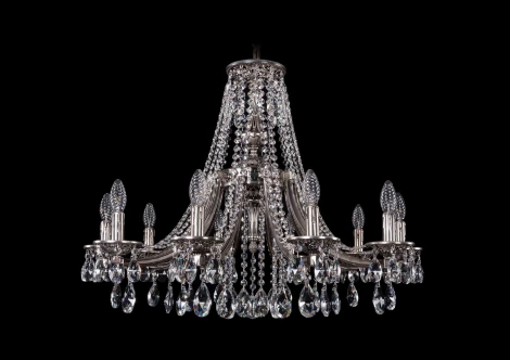 Подвесная люстра Bohemia 1771 1771/10/270/A/NB