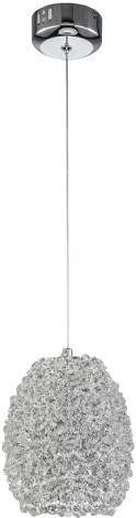 Подвесной светильник 12037/B/1P Chrome Indigo Sonna V000080L (LED, 220V, на проводе)
