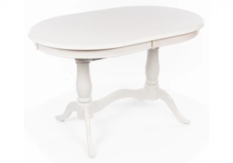 Стол раскладной Woodville Elva молочный 1192