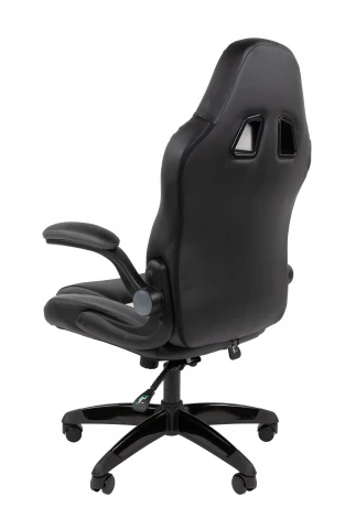 Кресло Chairman game 15 Россия экокожа черный/серый/белый 7213472