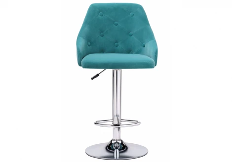 Барный стул Woodville Laguna blue velour 11714