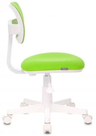Кресло детское Бюрократ CH-W299 салатовый TW-03A TW-18 сетка/ткань крестовина пластик пластик белый