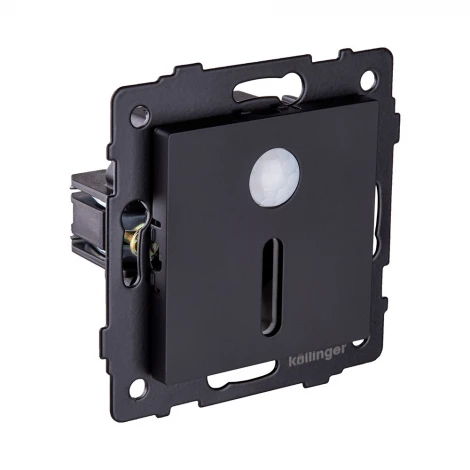 Подсветка для лестницы с датчиком движения, точечный свет, черный матовый Kollinger REA-045BM для Aspekt, Eleganz, Reflex