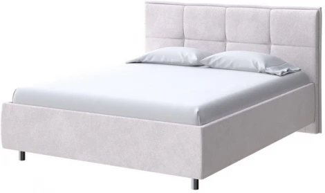 PROxSON Кровать Lino без основания (Ткань: Велюр Casa Лунный) 80x190