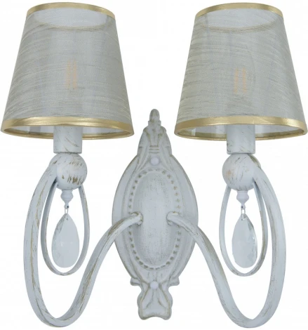 Бра Arte Milano AM347203 347203/2W WT+G (220V, подвески)