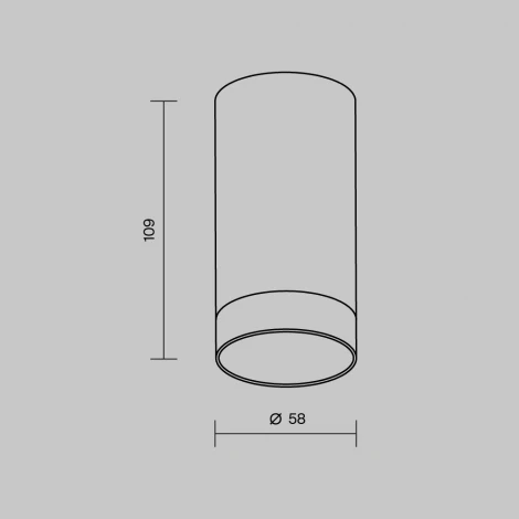 Потолочный светильник IP65 светодиодный Maytoni Luxe O500CL-L5W3K (220V, круглые)