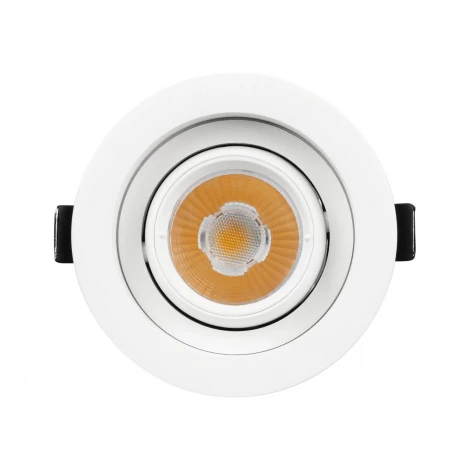 Встраиваемый светильник светодиодный MS-VORTEX-BUILT-R90-12W Warm3000 (WH-WH, 20 deg, 230V) (Arlight, IP20 Металл) 056564