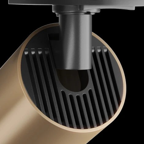 Трековый светильник Focus Unity GU10 10Вт (однофазный) Maytoni Technical TR020-1-U-GU10-BBZ