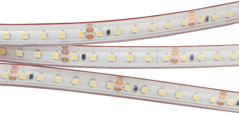 Светодиодная лента герметичная RTW-PS-A120-10mm 24V Warm2700 (9.6 W/m, IP67, 2835, 5m) (Arlight, 9.6 Вт/м, IP67) 028552(2)