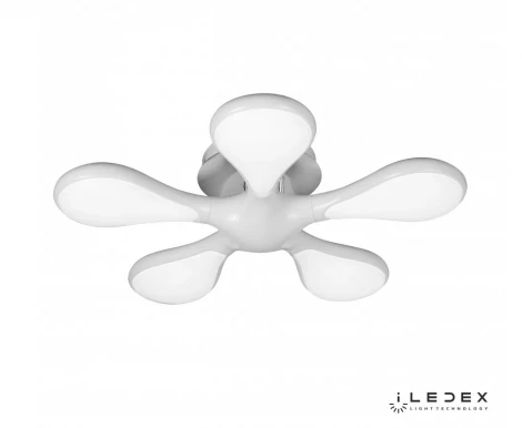 Потолочная люстра iLedex Lit FS-YYWF-006 80W WH (220V, пульт управления, цветы)
