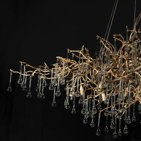 Подвесная люстра Loft It Bijout 10067/1500 GB (220V, на тросе, ветки)