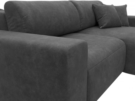 Диван угловой Лига-036 НПБ Классик правый угол Лига Диванов (Велюр) арт.127725