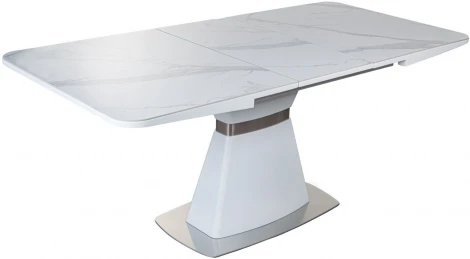 Стол раскладной Madison (140+40 см) испанская керамика белый Top Concept 2001000000937